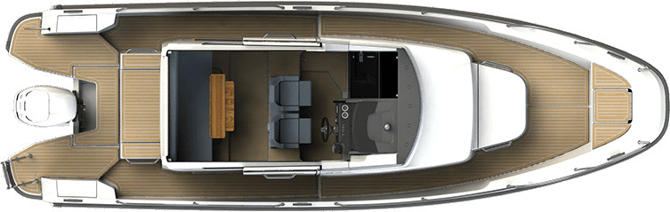Nimbus Commuter 9 Cubierta Principal (Opcional)