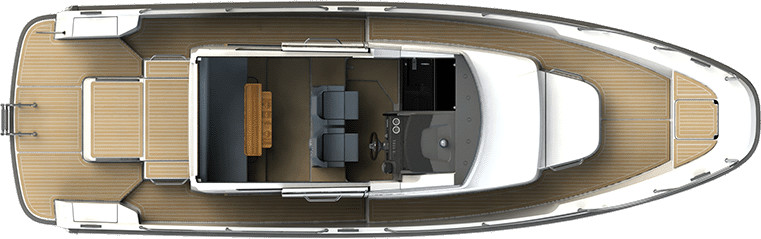 Nimbus Commuter 9 Main Deck