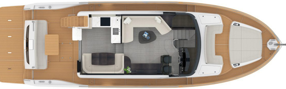 Absolute Navetta 58 Main Deck (Optional)