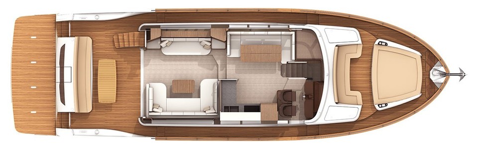 Absolute Navetta 58 Cubierta Principal