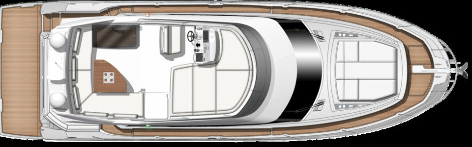 Prestige 460 Flybridge Deck