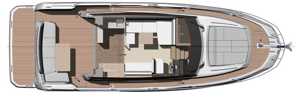 Prestige 420 S Main Deck