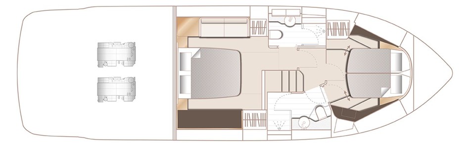 Princess F45 Ponte Inferiore