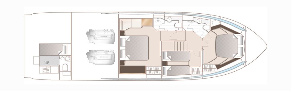 Princess V60 Ponte Inferiore
