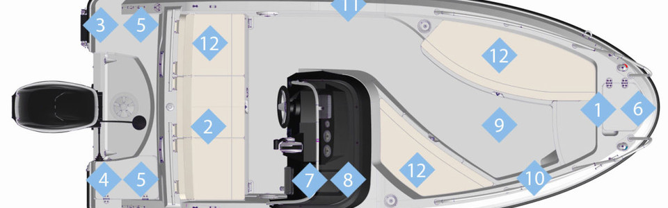 Quicksilver Activ 455 Open Plano Exterior