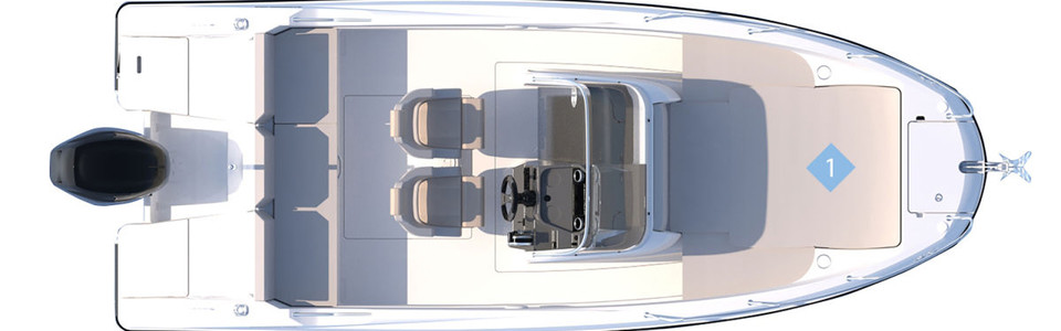 Quicksilver Activ 675 Open Exterior Plan 2