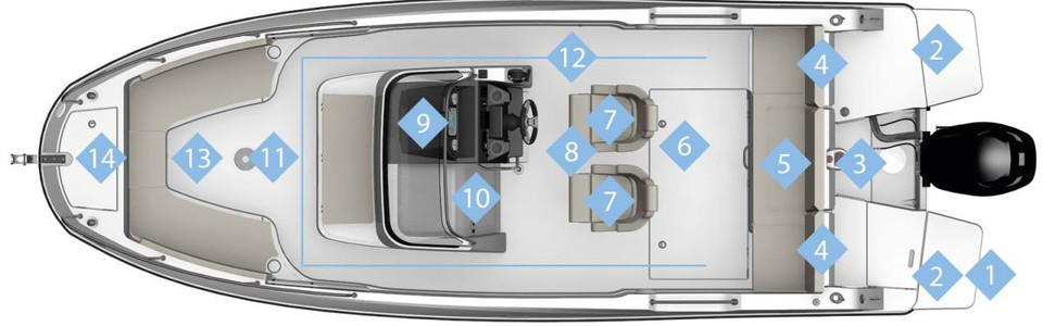 Quicksilver Activ 755 Open Piano Esterno