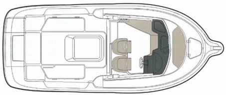 Quicksilver 690 Arvor Main Deck