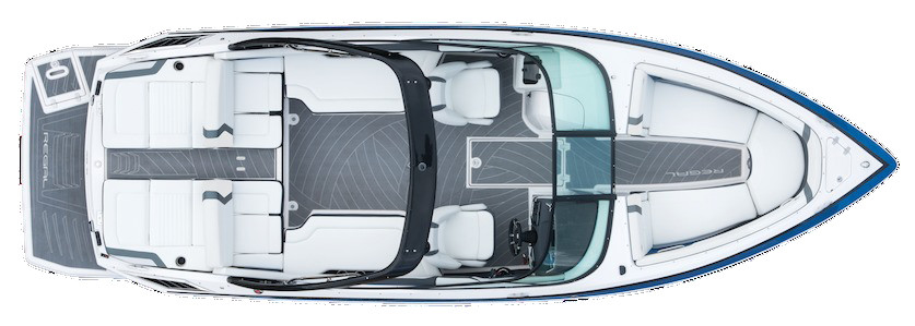 Regal 2500 Вид Сверху