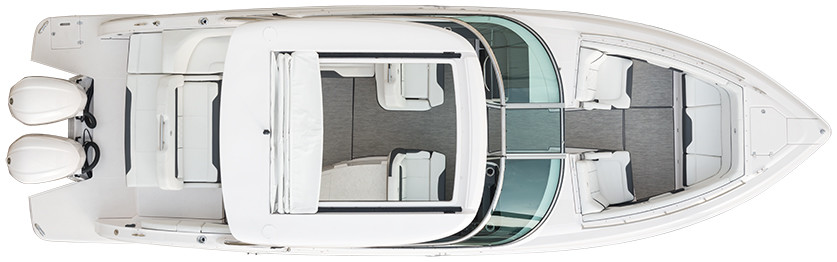 Regal 33 OBX Вид Сверху