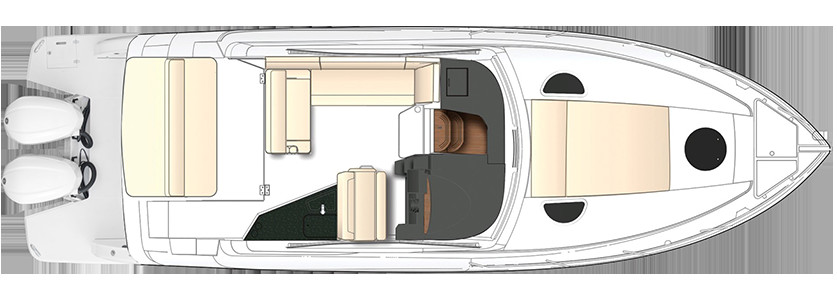 Regal 33 XO Plan Extérieur