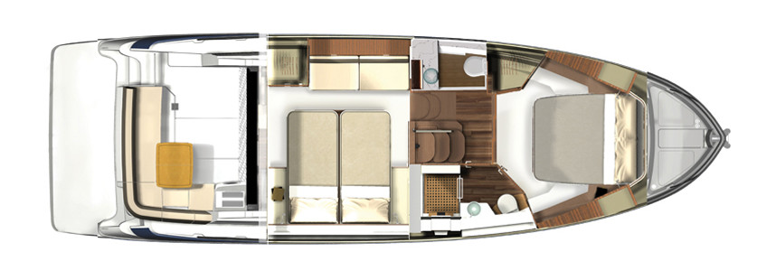 Regal 42 Grande Coupe Нижняя Палуба (Опционально)