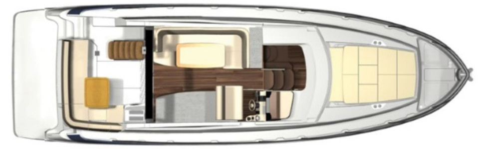 Regal 42 Fly Главная Палуба (Опционально)