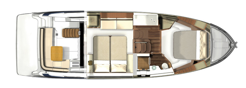 Regal 42 Fly Ponte Inferiore