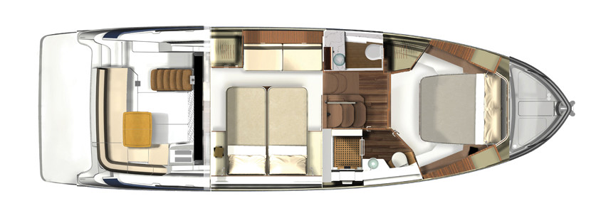 Regal 42 Fly Нижняя Палуба (Опционально)