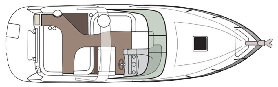 Rinker 260 EC Главная Палуба 2