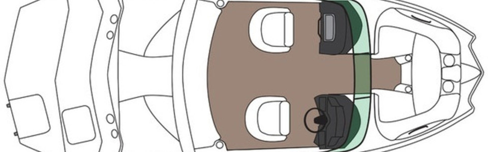 Rinker 220 MTX Captiva Außenplan