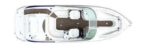 Rinker 246 Captiva BR Plano Exterior