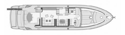 Rodman Muse 74 Главная Палуба