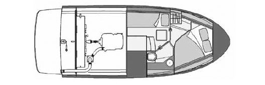 Rodman Spirit 31 Open Нижняя Палуба