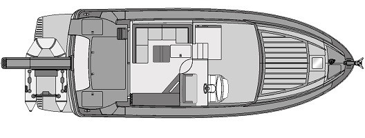 Rodman Spirit 42 Coupe Cubierta Principal