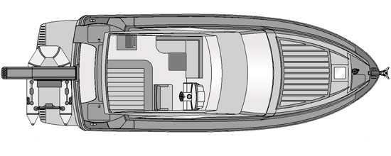 Rodman Spirit 42 Fly Flybridge Deck