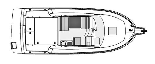 Rodman 810 Главная Палуба