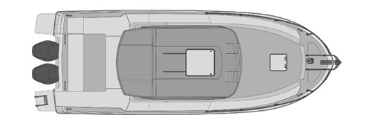 Rodman 890 Ventura Вид Сверху