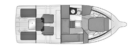 Rodman 1040 Lower Deck
