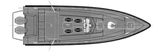 Rodman 33 Offshore Ponte Principale