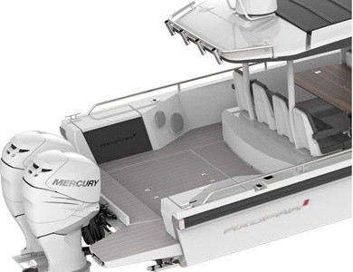 Axopar 37 T-Top Opzionale