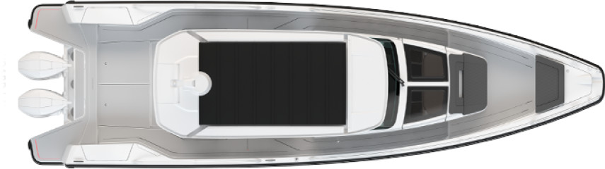 Axopar 37 Sun-Top Plano Exterior