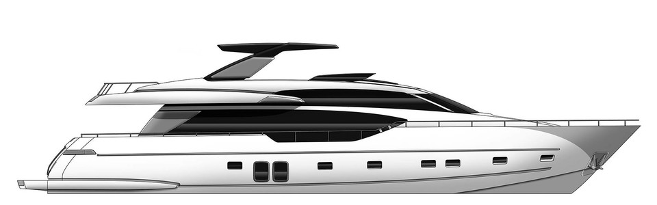 Sanlorenzo SL 86 Профиль