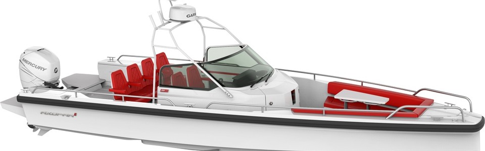 Axopar 28 Open Modello 3D