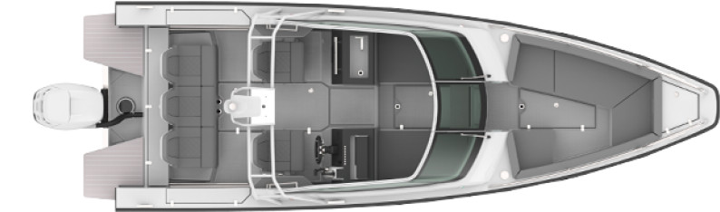 Axopar 24 Open Piano Esterno