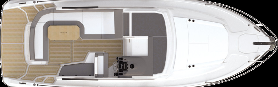 Azimut Atlantis 34 Main Deck