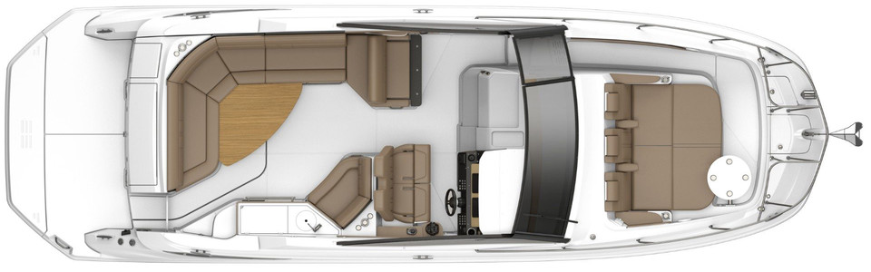 Sea Ray Sundancer 320 Main Deck
