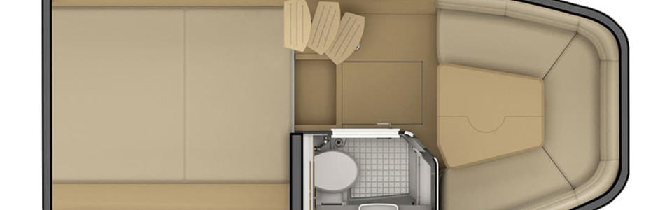 Sea Ray SLX 400 OB Нижняя Палуба