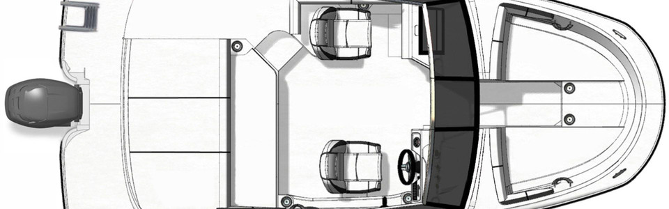 Sea Ray SPX 190 OB Außenplan
