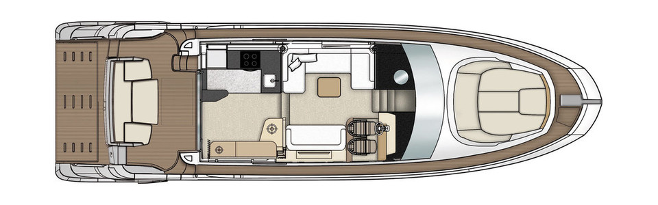 Azimut 55 Main Deck