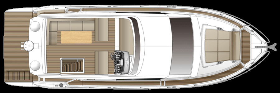 Sealine F430 Pont de Flybridge