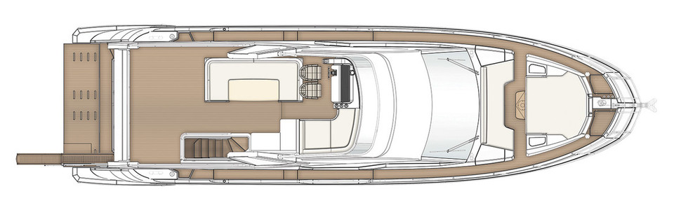 Azimut 60 Flybridge Deck
