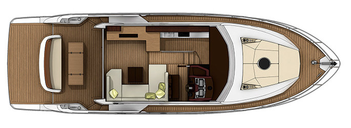 Sessa Fly 47 Main Deck