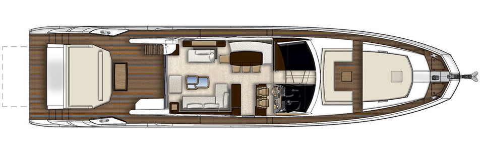 Azimut 77S Main Deck