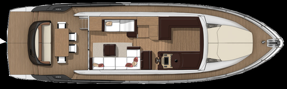 Sessa Fly 54 Main Deck