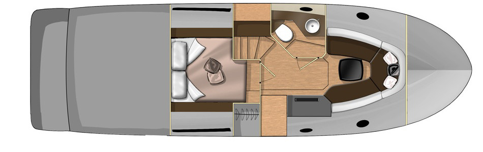 Sessa Key Largo 36 Unterdeck