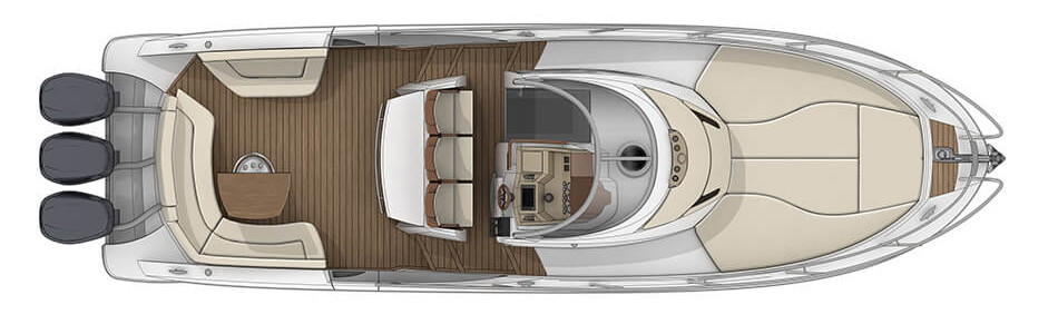 Sessa Key Largo 36 Main Deck