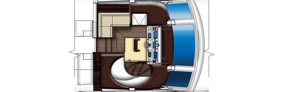 Azimut Grande 30 METRI Timonerie