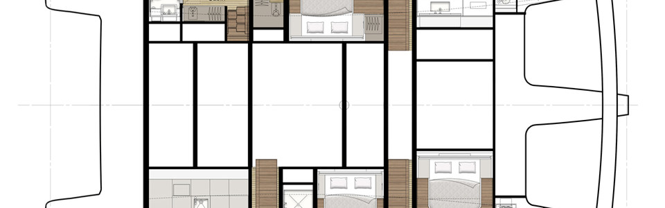 Sunreef 60 Ponte Inferiore (Opzionale 3)