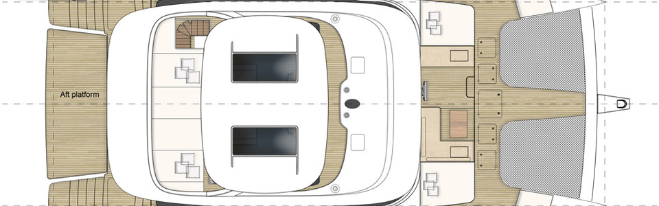 Sunreef 70 Plano Exterior